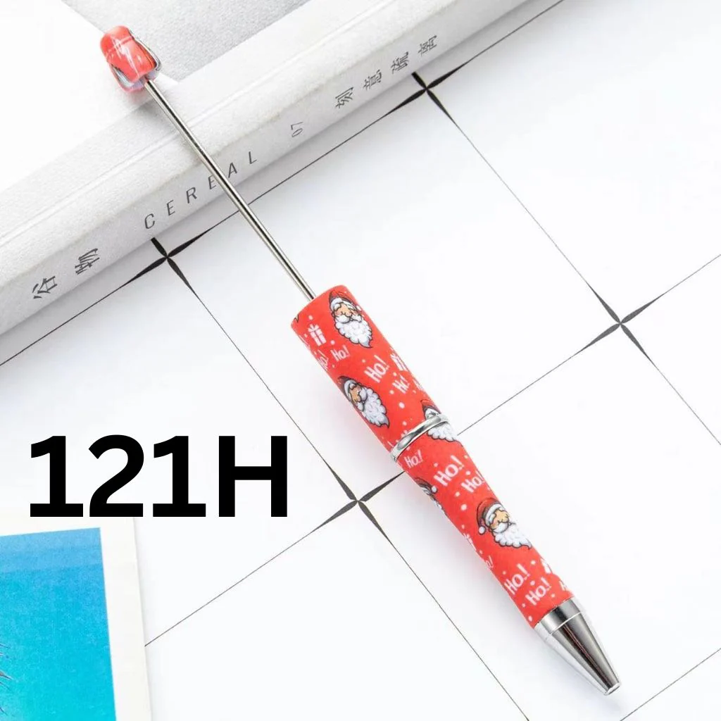 Christmas Printed Beadable Pens - Image 13