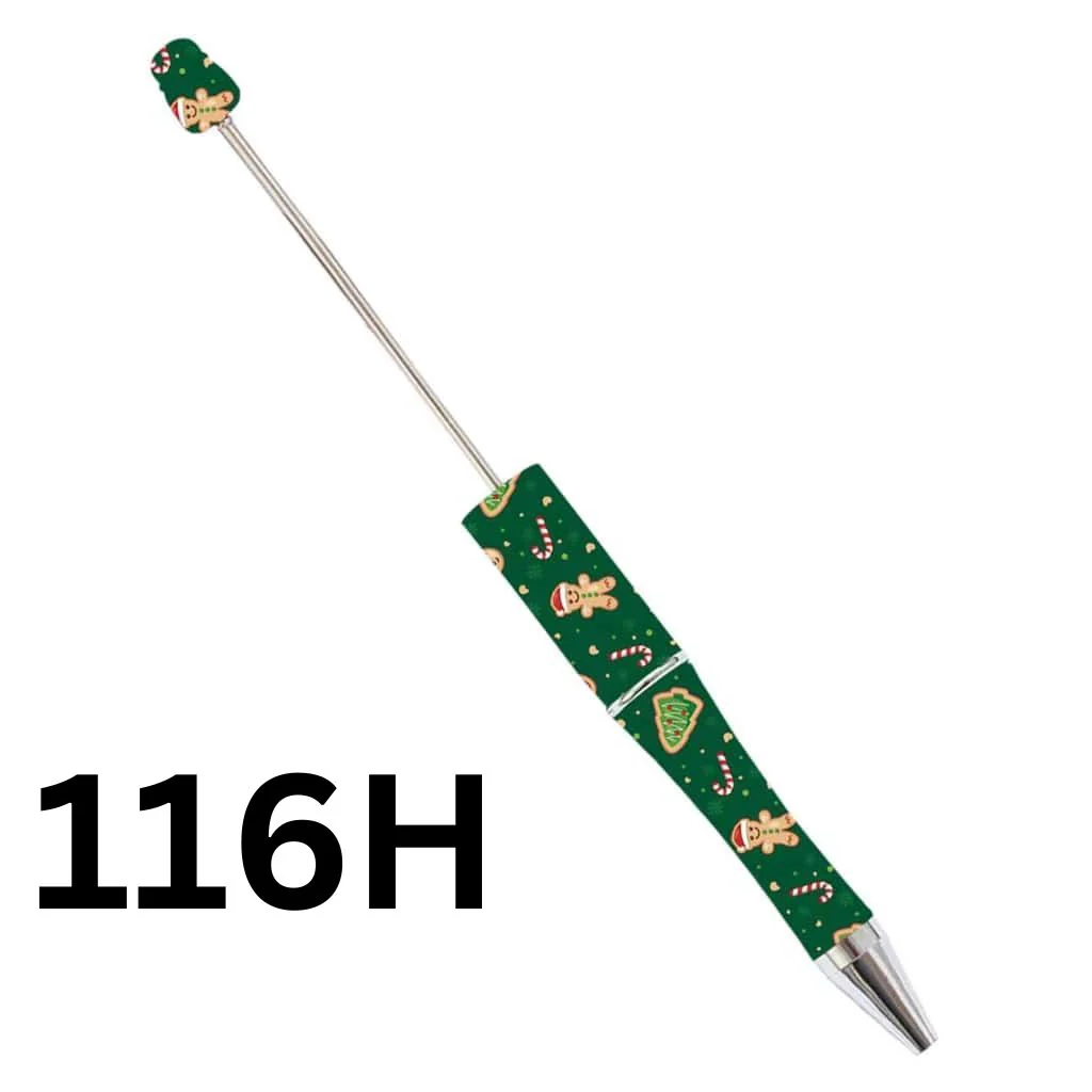 Christmas Printed Beadable Pens - Image 8