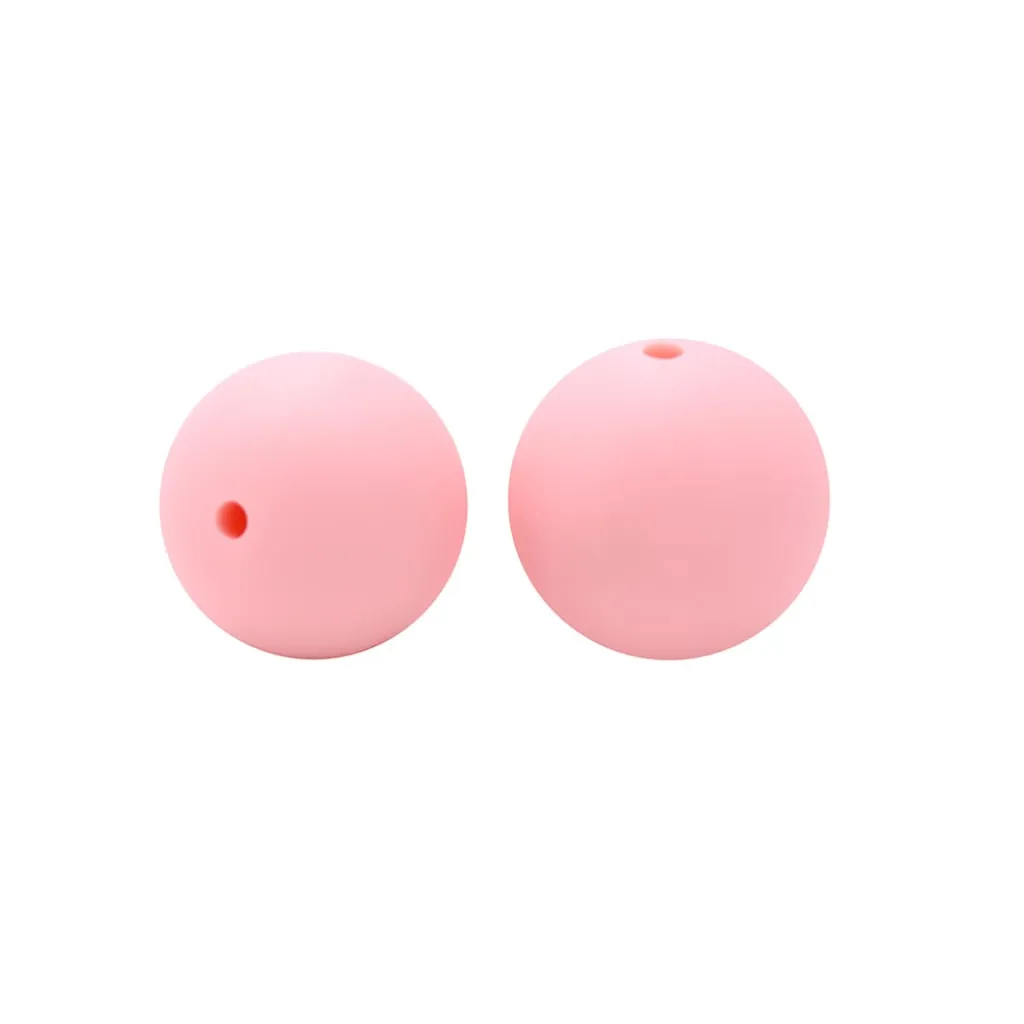 Silicone Beads, Solid Colors, 15 mm - Image 4