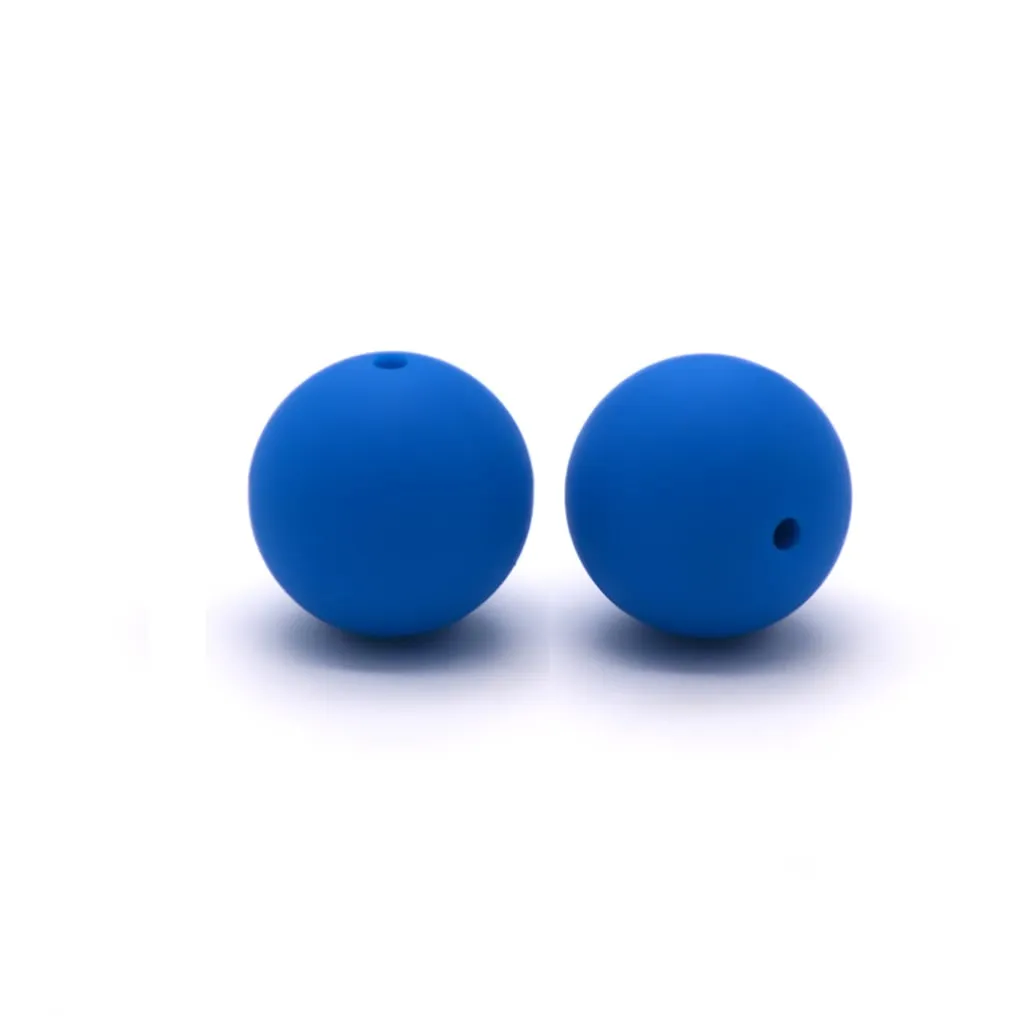 Silicone Beads, Solid Colors, 15 mm - Image 44