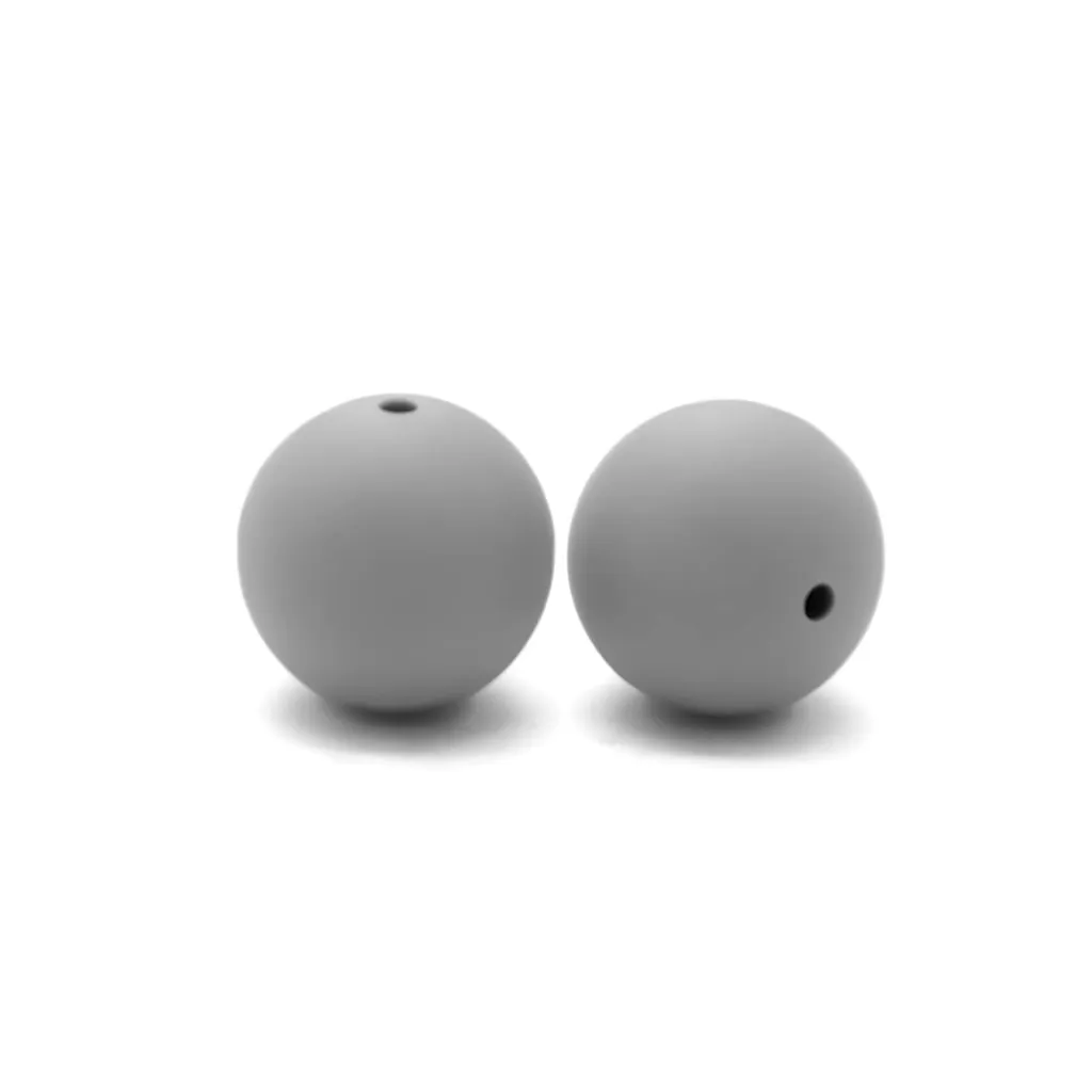 Silicone Beads, Solid Colors, 15 mm - Image 50
