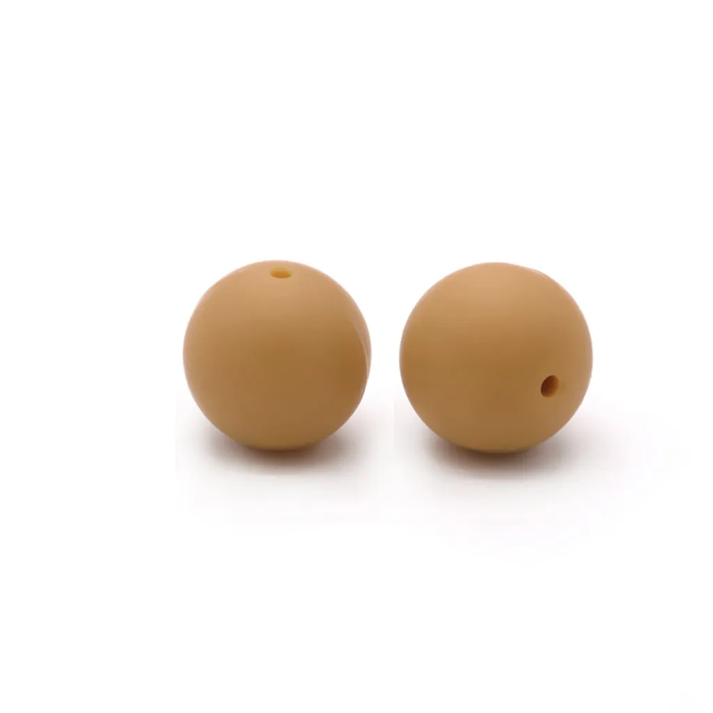 Silicone Beads, Solid Colors, 15 mm - Image 51