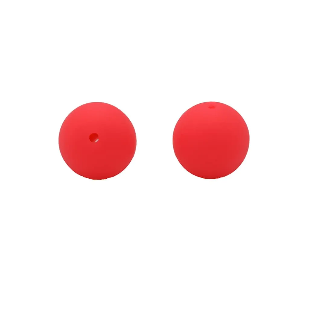 Silicone Beads, Solid Colors, 15 mm - Image 52
