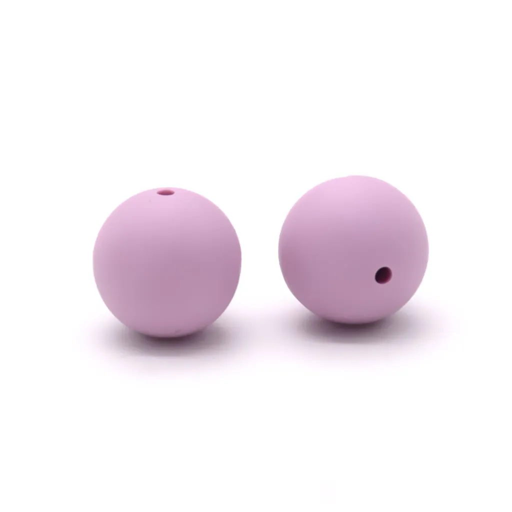 Silicone Beads, Solid Colors, 15 mm - Image 8