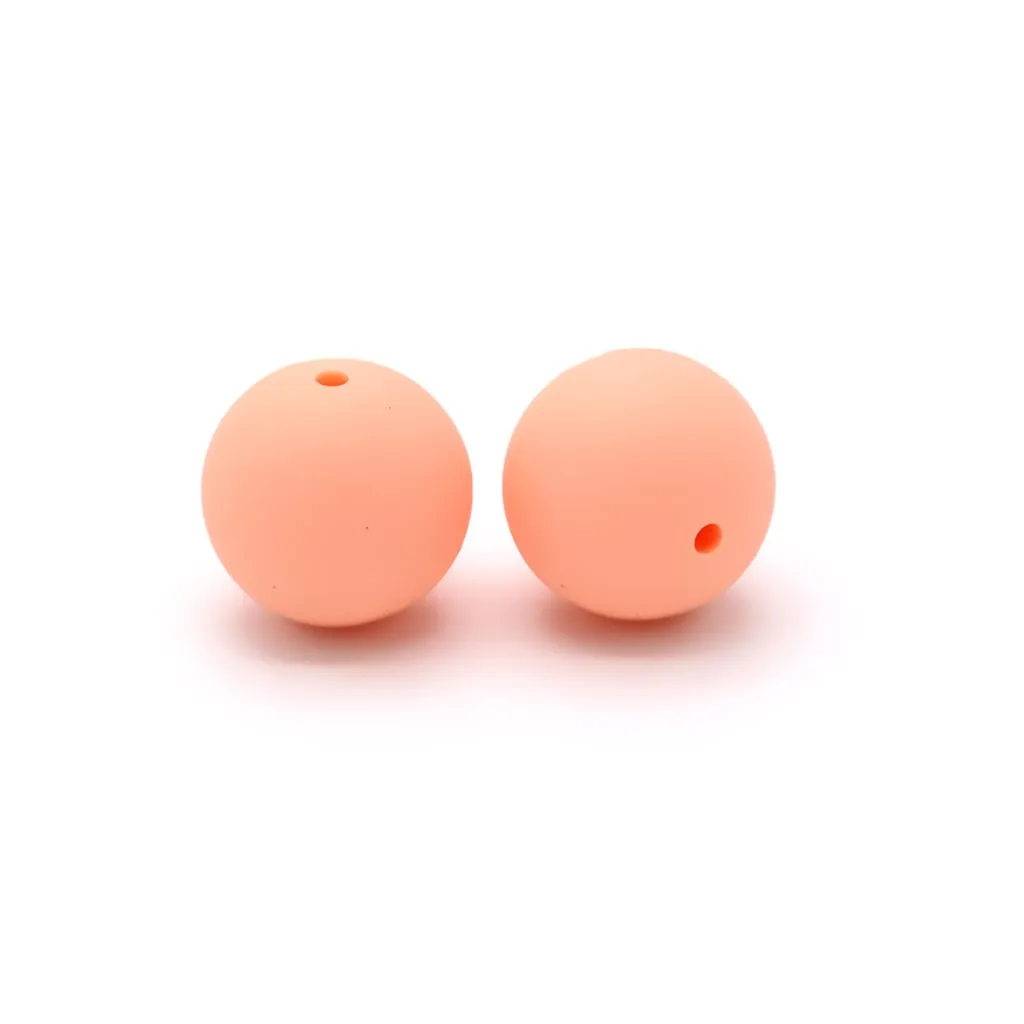 Silicone Beads, Solid Colors, 15 mm - Image 9