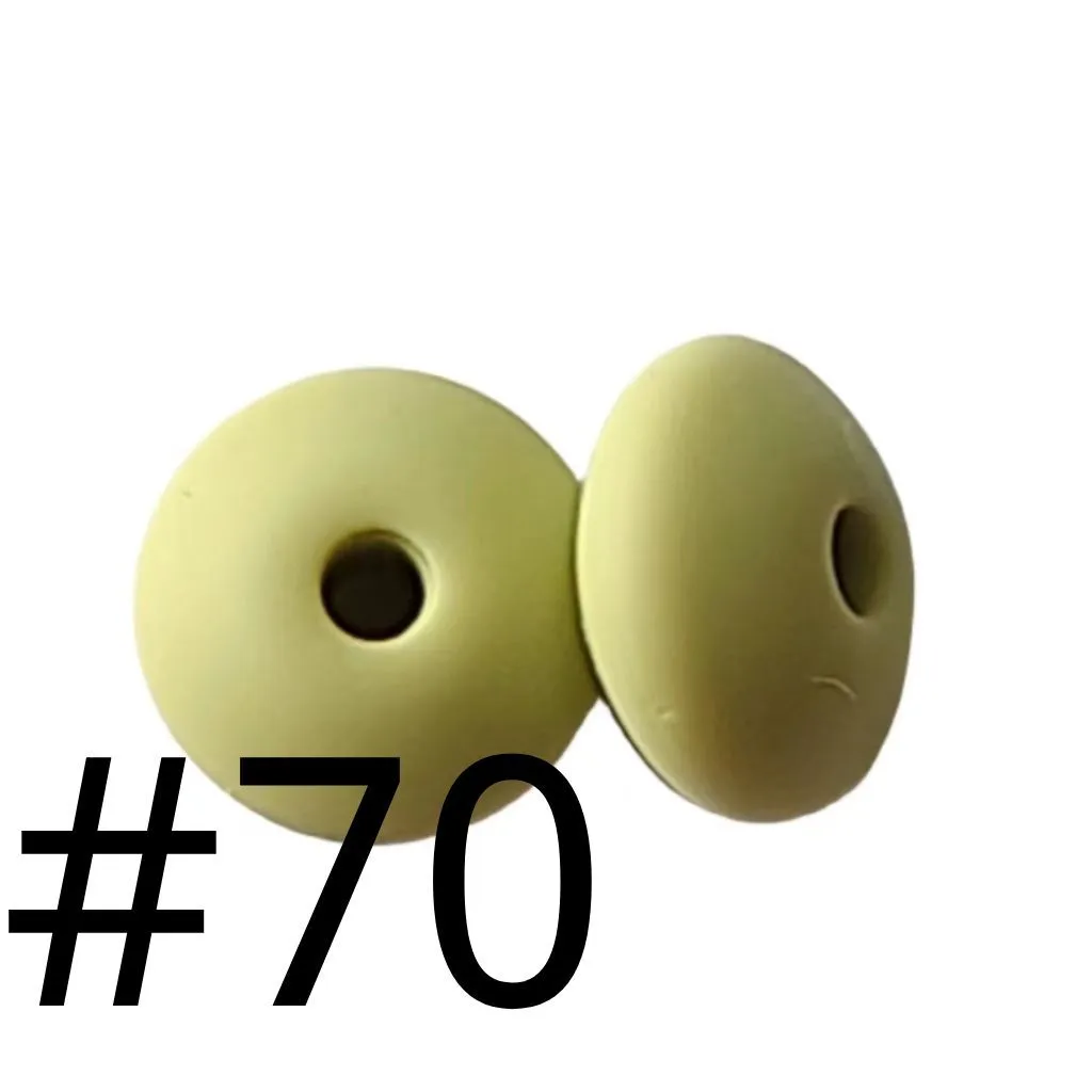 Silicone Lentil Beads 12mm - Image 11