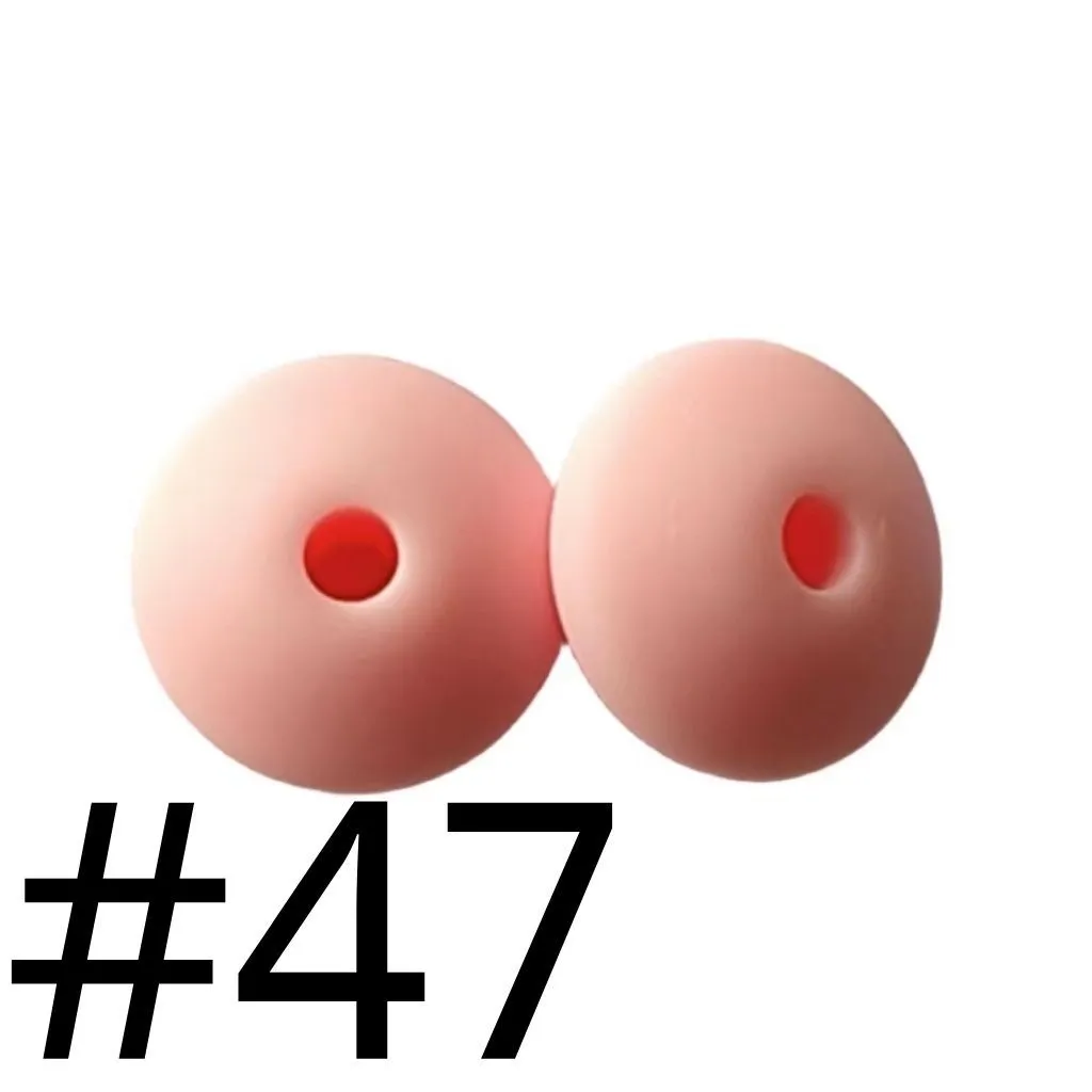 Silicone Lentil Beads 12mm - Image 12