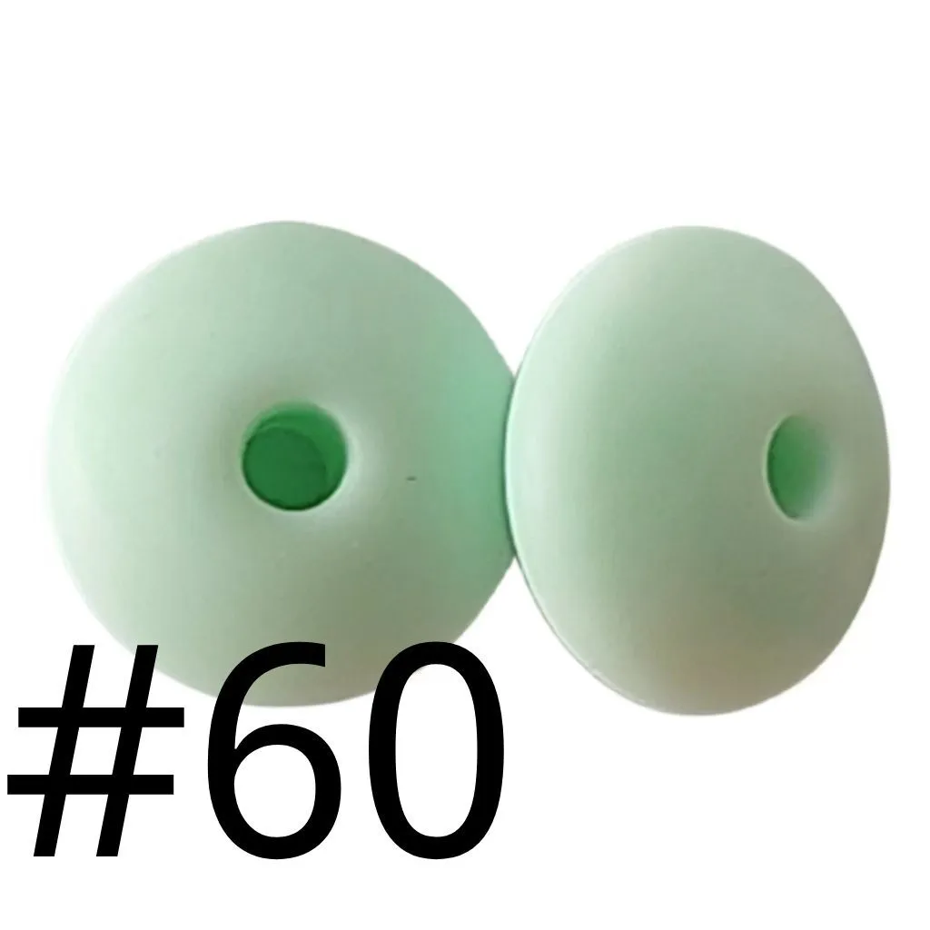 Silicone Lentil Beads 12mm - Image 27