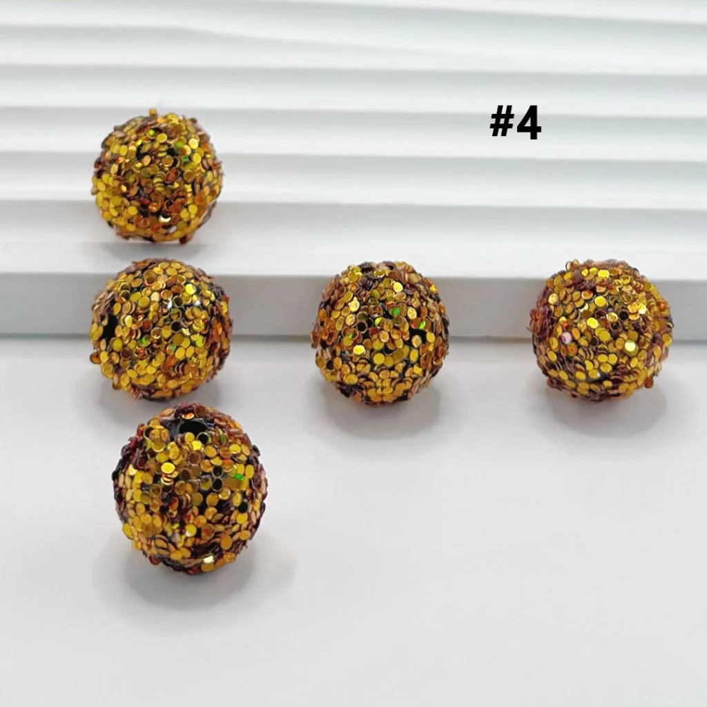 Sugar Beads Sparkling Rhinestone Beads 16mm - Image 5